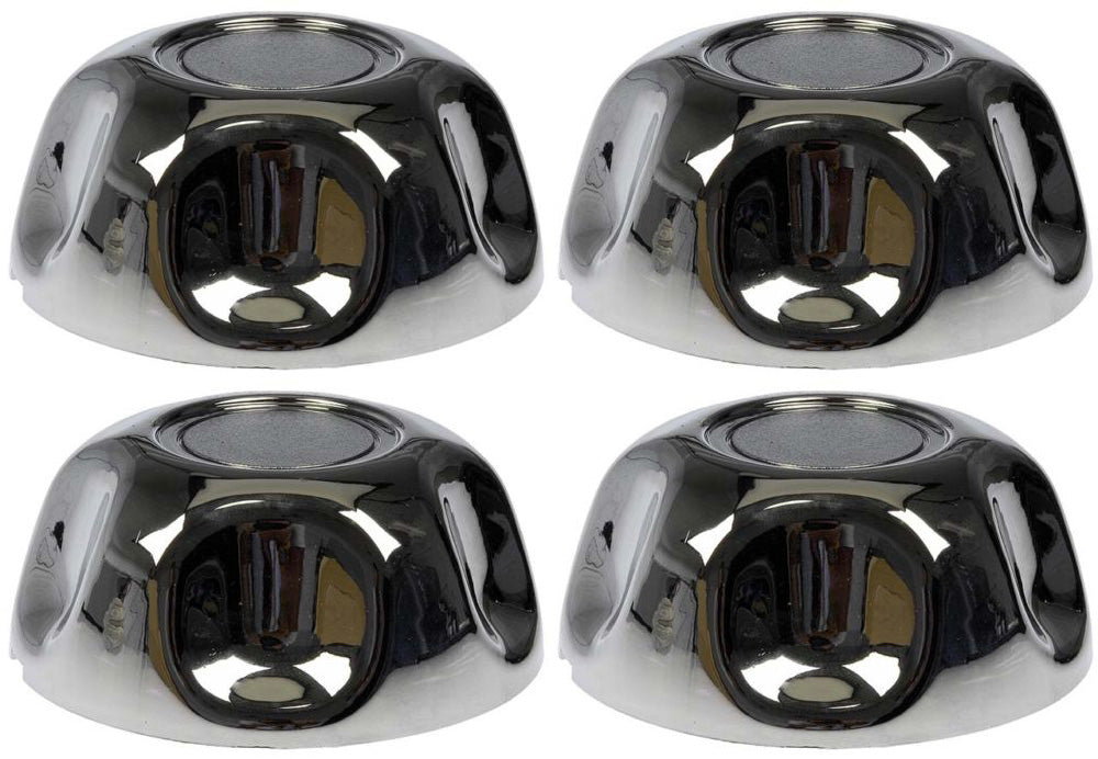 Four Chrome Wheel Center Caps (Dorman# 909-041)
