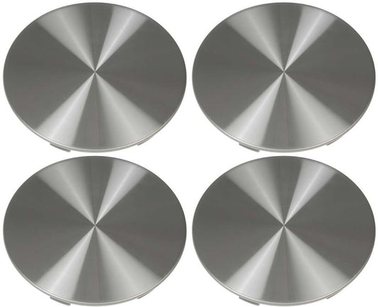 Four Brushed Aluminum Center Caps (Dorman# 909-049)