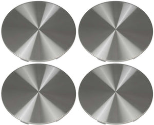 Four Brushed Aluminum Center Caps (Dorman# 909-049)
