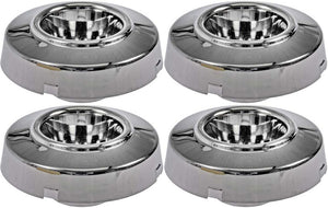 Four Chrome Wheel Center Caps (Dorman# 909-054)