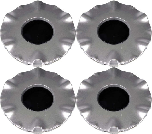 Four Silver Painted Wheel Center Caps (Dorman# 909-064)