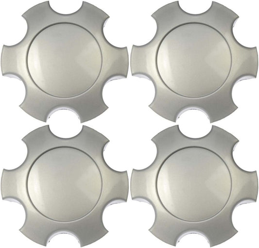 Four Silver Wheel Center Caps (Dorman# 909-110)