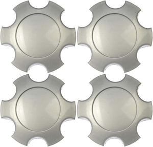 Four Silver Wheel Center Caps (Dorman# 909-110)