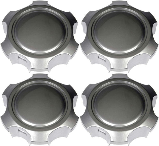 Four Silver Wheel Center Caps (Dorman# 909-111)
