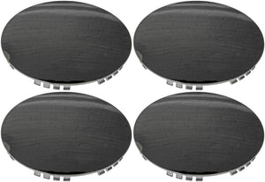 Four Chrome Wheel Center Caps (Dorman# 909-140)