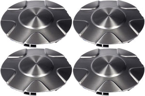 Four Silver Wheel Center Caps (Dorman# 909-141)