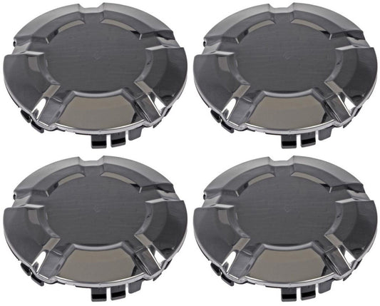 Four Chrome Wheel Center Caps (Dorman# 909-144)