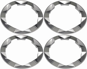 Four Aluminum Wheel Trim Ring (Dorman# 909-900)