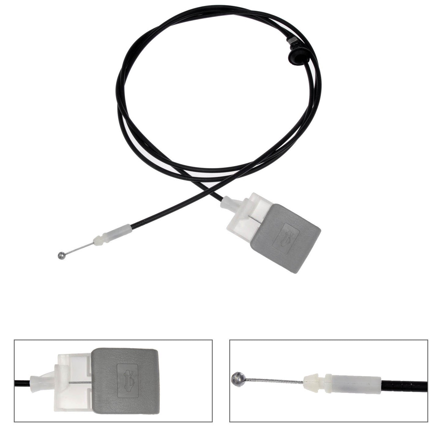 Hood Release Cable with Handle (Dorman# 912-089) Fits 09-12 Toyota Corolla