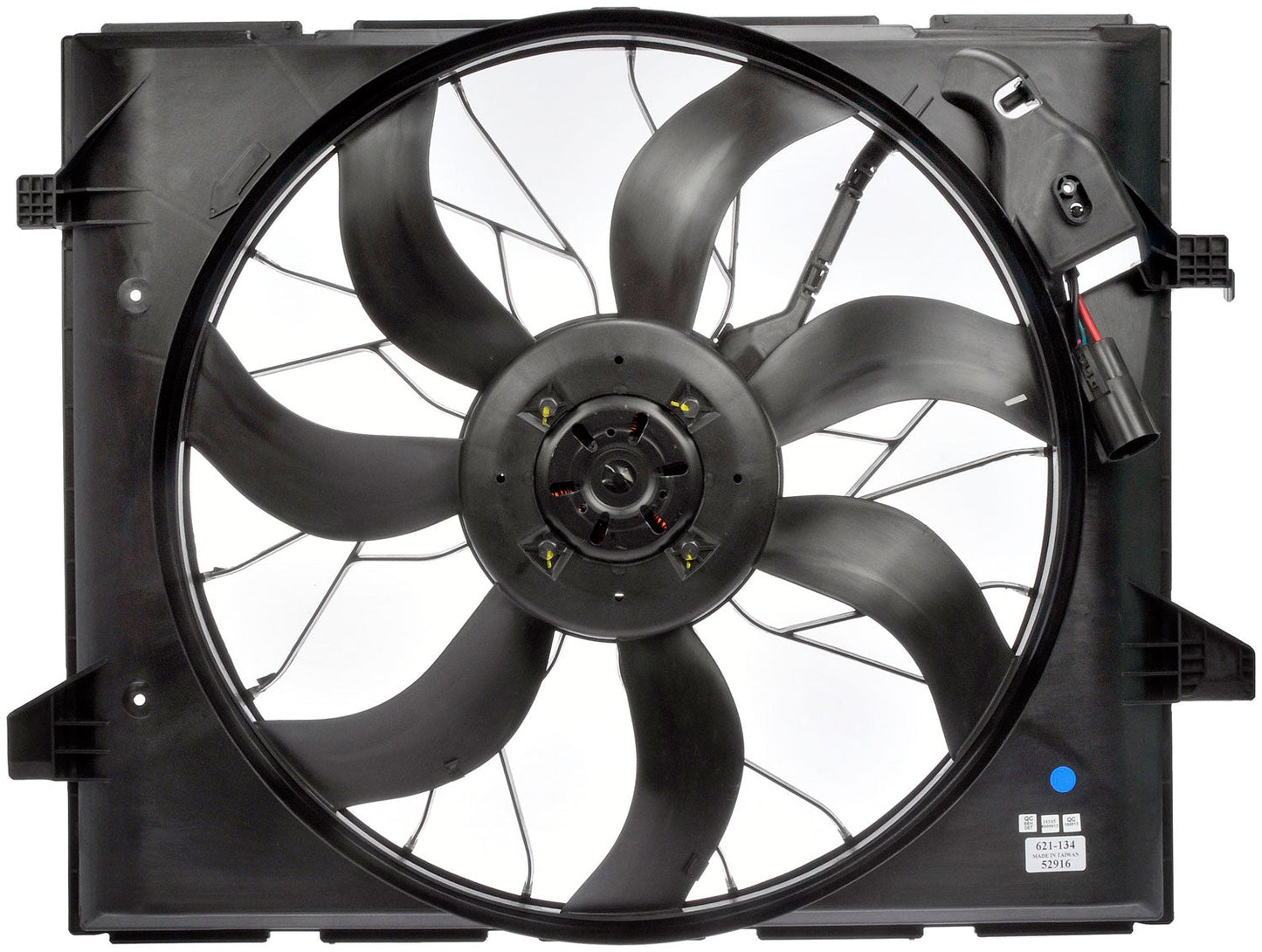 One Radiator Fan Assembly With Controller - Dorman# 621-134