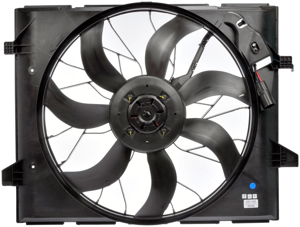 One Radiator Fan Assembly With Controller - Dorman# 621-134