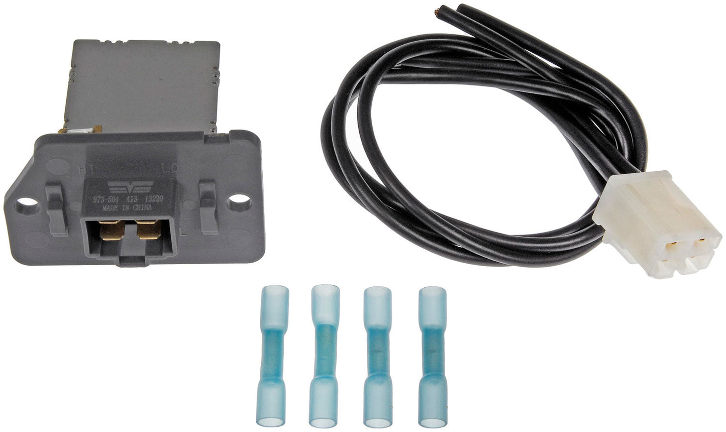 Blower Motor Resistor Kit With Harness - Dorman 973-504