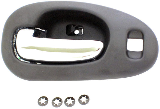 Interior Door Handle Textured Black Without Lock - Dorman 82090