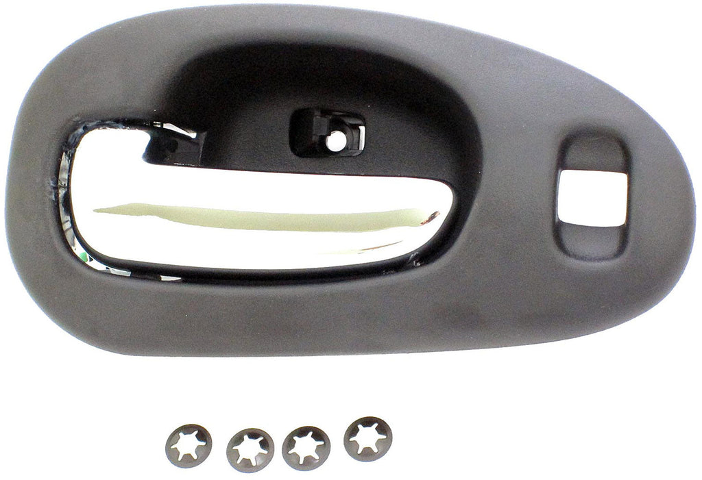 Interior Door Handle Textured Black Without Lock - Dorman 82090