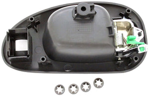 Interior Door Handle Textured Black Without Lock - Dorman 82090