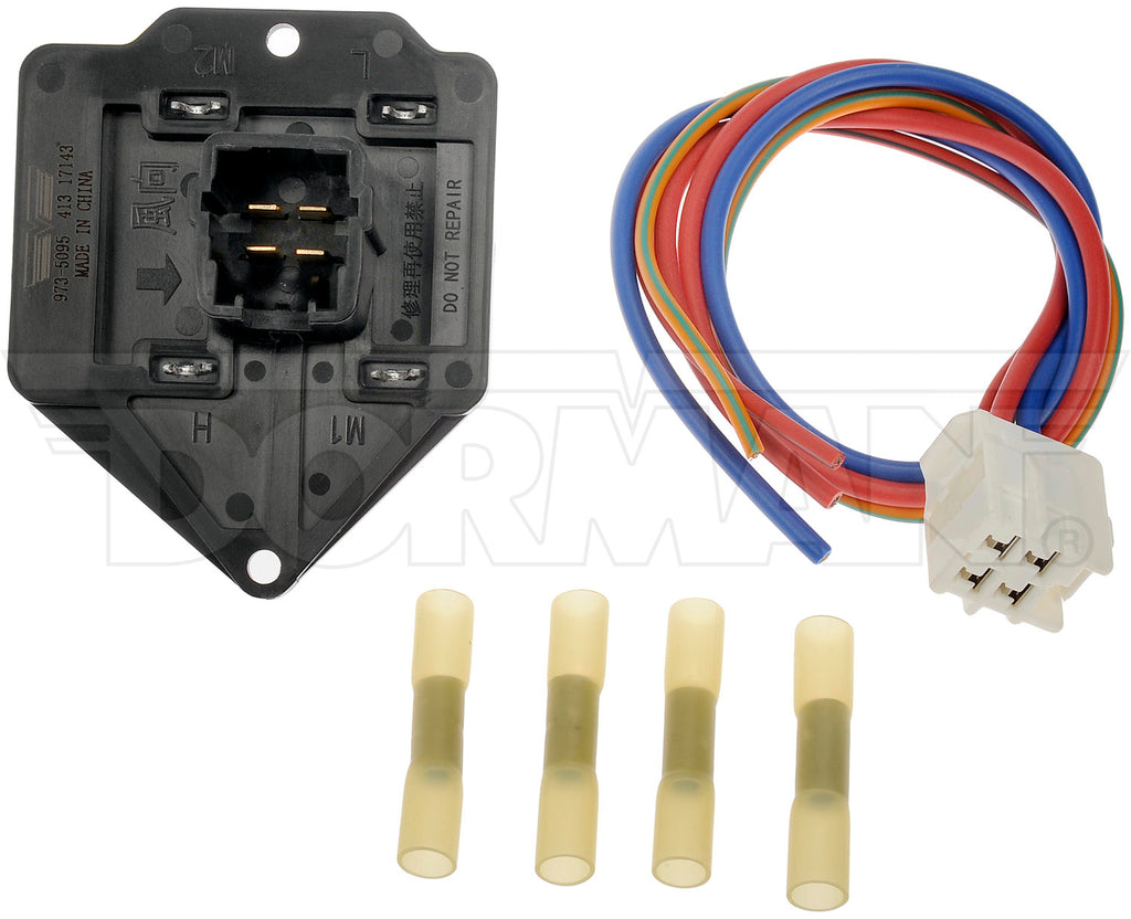 Blower Motor Resistor Kit With Harness fits Hino 2010-05