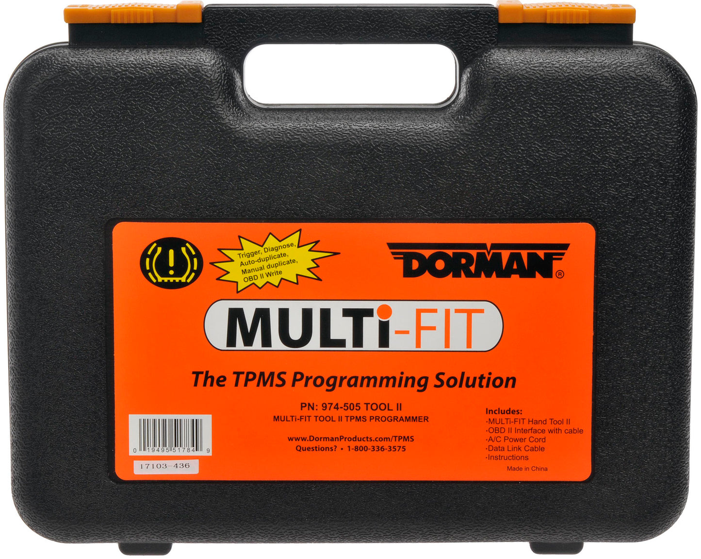 Tire Pressure Monitoring System Sensor Service Tool Dorman 974-505