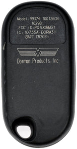 Key Fob Dorman 99374