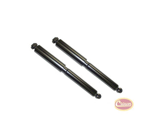 Two Front Heavy Duty Gas Shock Absorbers, Crown # 83502836 Fits 87-95 Wrangler