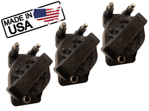 Set of 3 USA MADE New Ignition Coil Buick Cadillac Chevy Pontiac 10467067