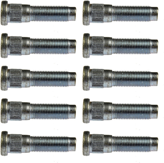 10 Wheel Lug Studs (610-389) for Chrysler 2009-07, Dodge 2010-94, Ram 2011-2010