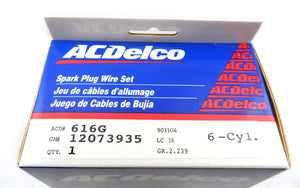 Wholesale 12 New ACDelco Spark Plug Wire Sets 616G 19154576 in Original Box