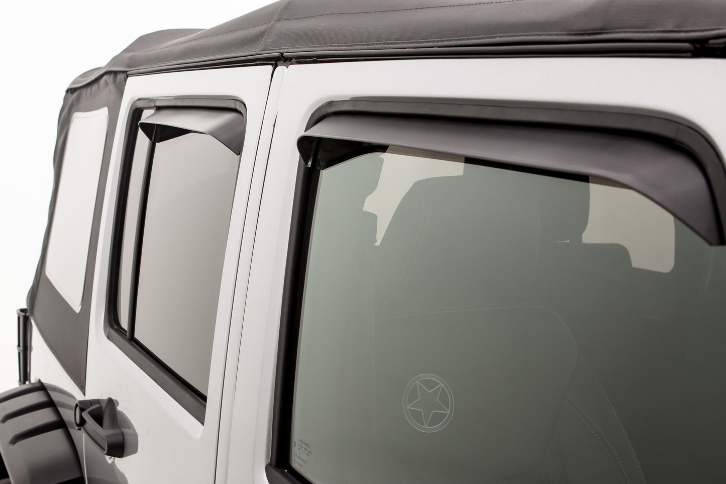 NEW VENTSHADE - 4PC BLACK - AVS# 34918