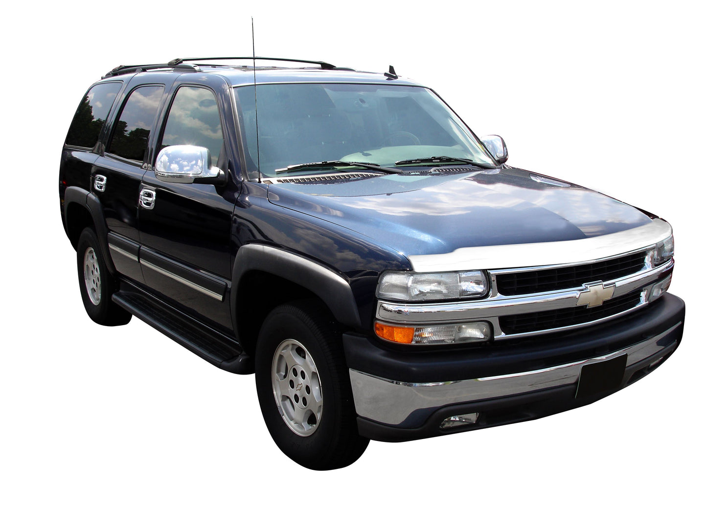 NEW AEROSKIN CHROME HOOD PROTECTOR - AVS# 622013