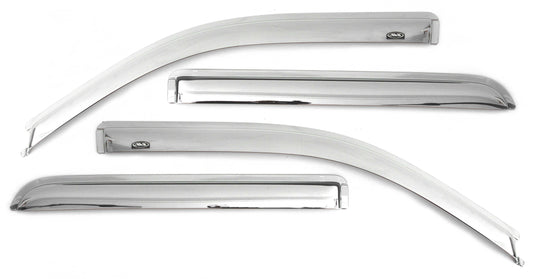 NEW CHROME VENTVISOR - 4PC - AVS# 684155