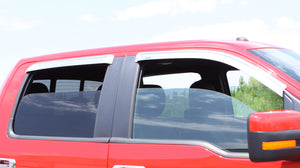 NEW CHROME VENTVISOR - 4PC - AVS# 684155