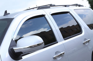 NEW CHROME VENTVISOR - 4PC - AVS# 684514