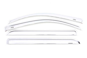 NEW CHROME VENTVISOR - 4PC - AVS# 684536