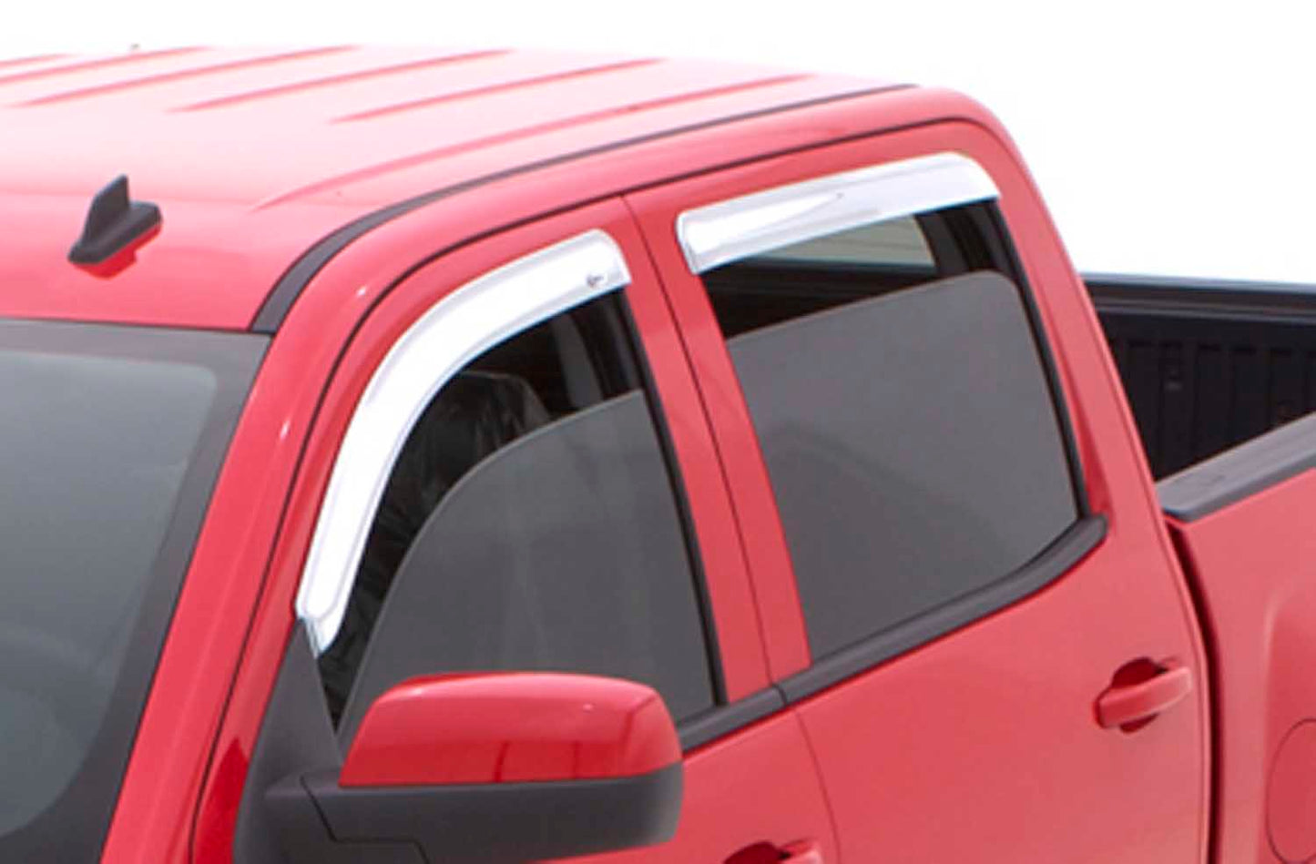 NEW CHROME VENTVISOR - 4PC - AVS# 684536