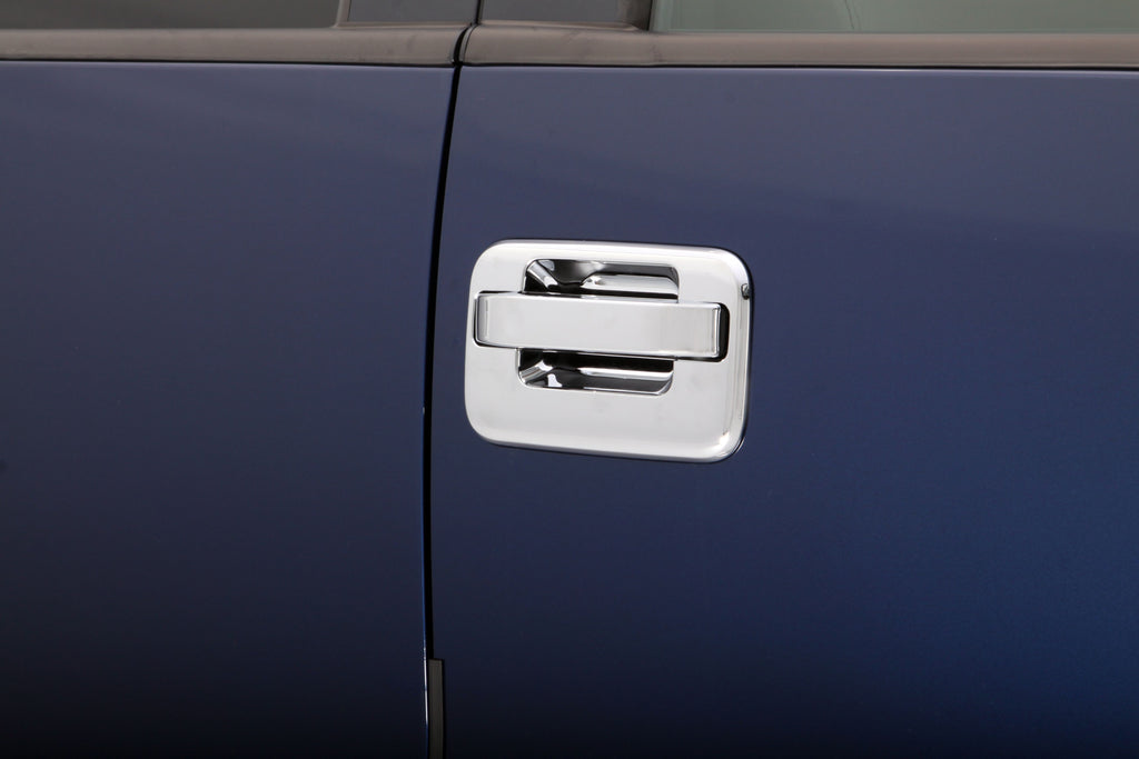 NEW CHROME DOOR HANDLE COVERS-2DR - AVS# 685101