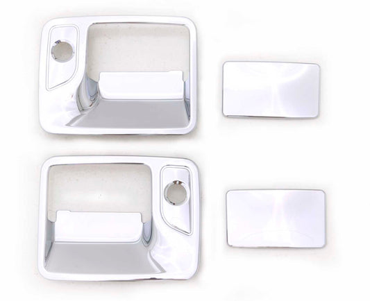 NEW CHROME DOOR HANDLE COVERS-2DR - AVS# 685103