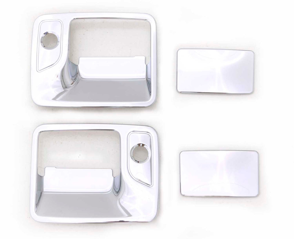 NEW CHROME DOOR HANDLE COVERS-2DR - AVS# 685103