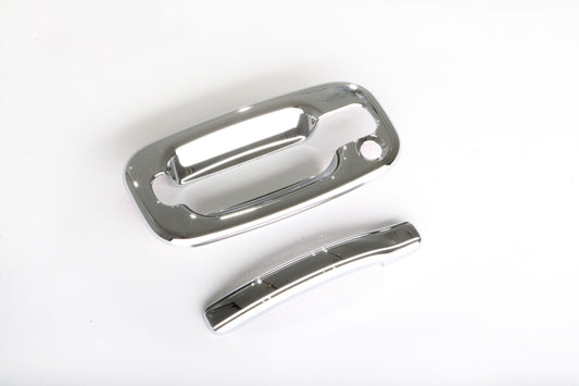 NEW CHROME DOOR HANDLE COVERS-2DR - AVS# 685105