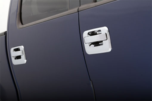 NEW CHROME DOOR HANDLE COVERS-4DR - AVS# 685204
