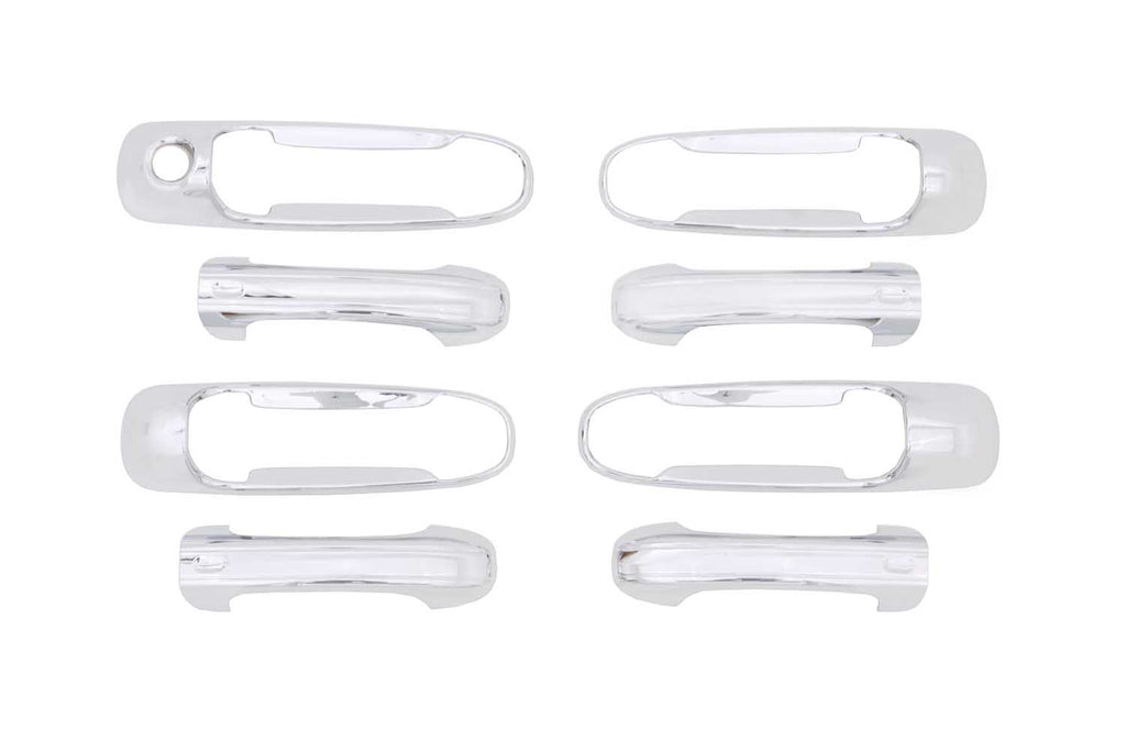 NEW CHROME DOOR HANDLE COVERS-4DR - AVS# 685209