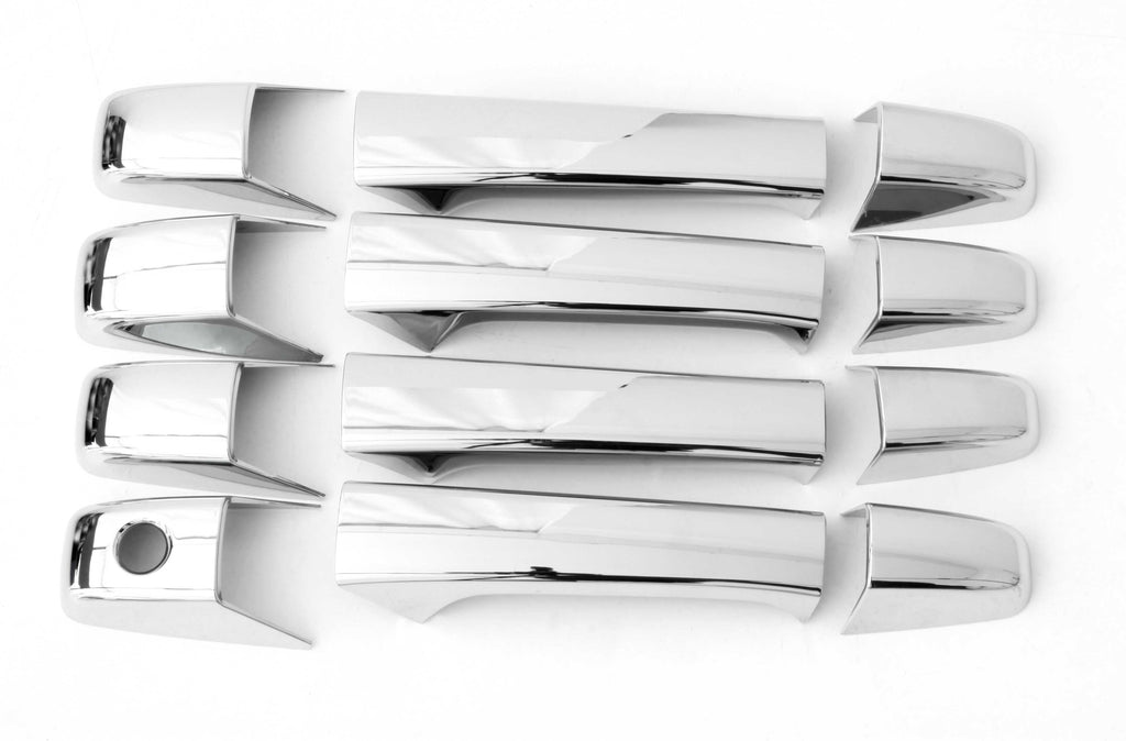 NEW CHROME DOOR HANDLE COVERS-4DR - AVS# 685210