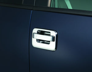 NEW CHROME DOOR HANDLE COVERS-2DR - AVS# 685301