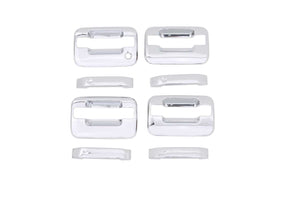 NEW CHROME DOOR HANDLE COVERS-4DR - AVS# 685302