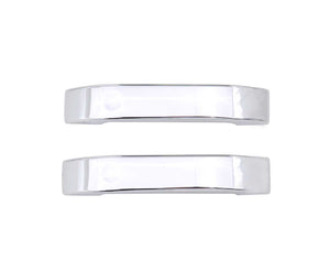 NEW CHROME DOOR LEVER COVERS-2DR - AVS# 685401
