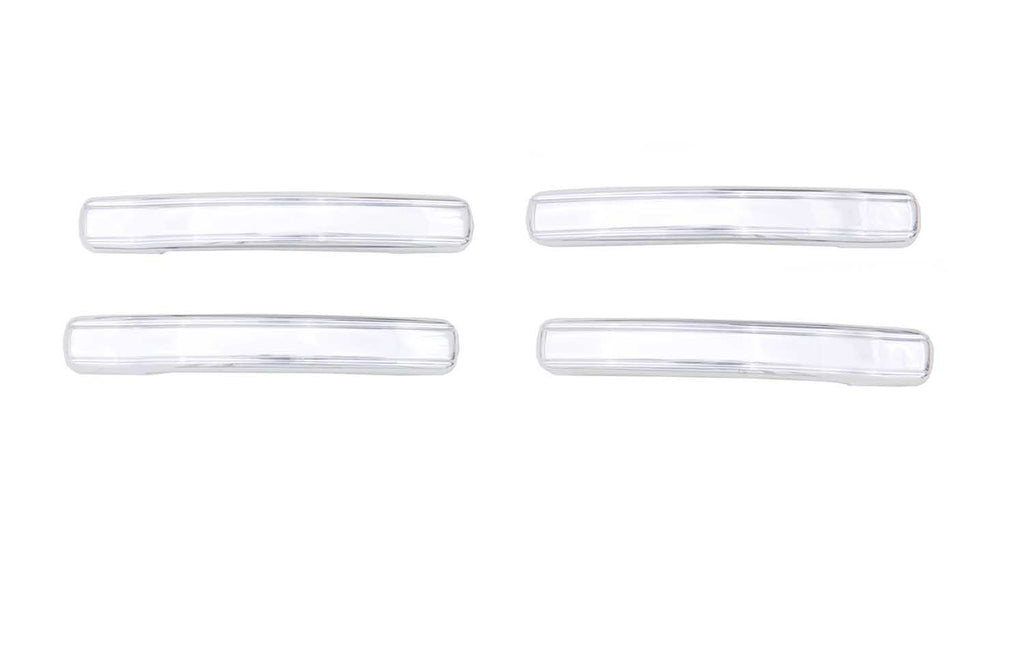 NEW CHROME DOOR LEVER COVERS-4DR - AVS# 685406