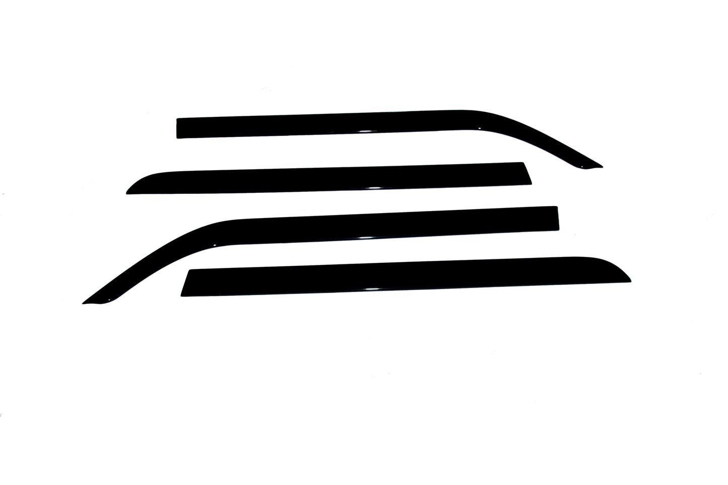 NEW LOW-PROFILE VENTVISR 4PC SMOKE - AVS# 894002