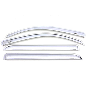 NEW CHROME VENTVISOR - 4PC - AVS# 684515