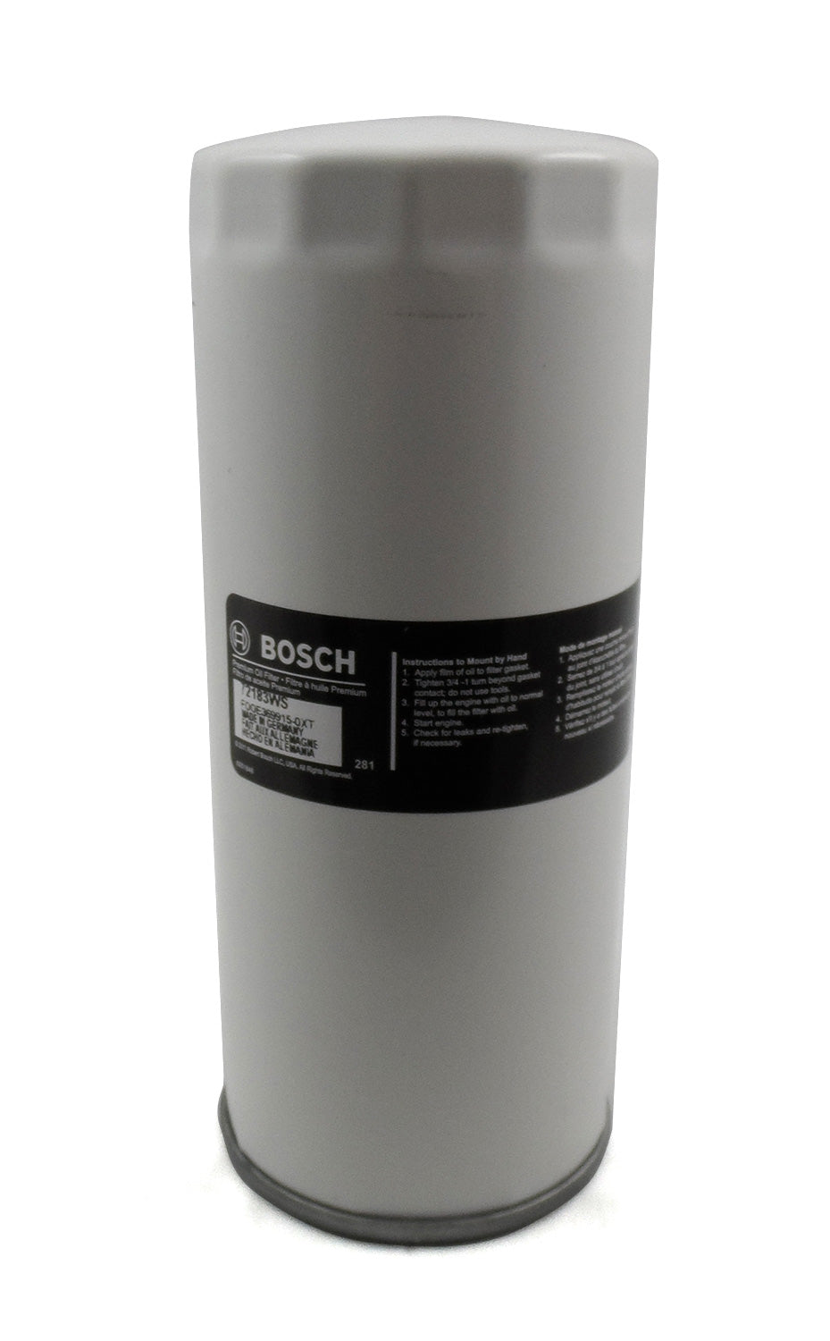 Bosch Original Oil Filter 72183WS Fits A6 Quattro S6