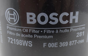 Bosch Original Oil Filter 72198WS Fits A4, A4Avanti A6 A6 Avanti V/W Passat