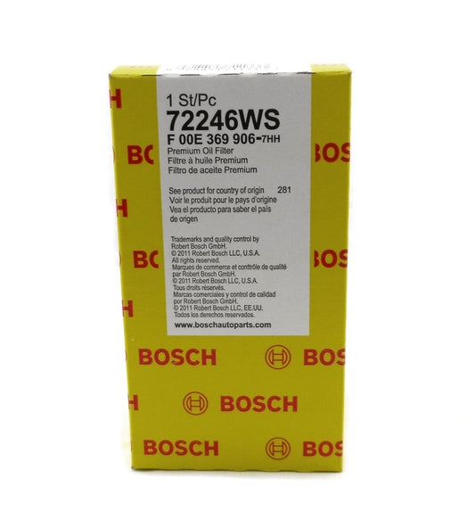 Bosch Oil Filter 72246WS Fits Hyundai Sonata & Kia Sedona Sorento