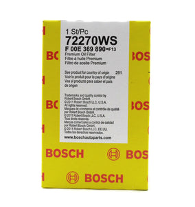 Bosch Original Oil Filter 72270WS Fits Hyundai Kia Sedona Sorento